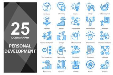 Icons that help tune in to yourself.