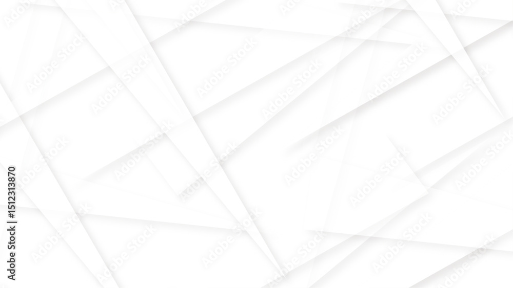 Poster abstract background with white paper texture design modern, geometric design with seamless abstract 