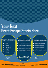 corporate travelling flyer