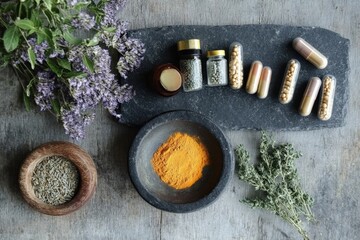 A technology startup combining AI with traditional medicine to create personalized healthcare solutions