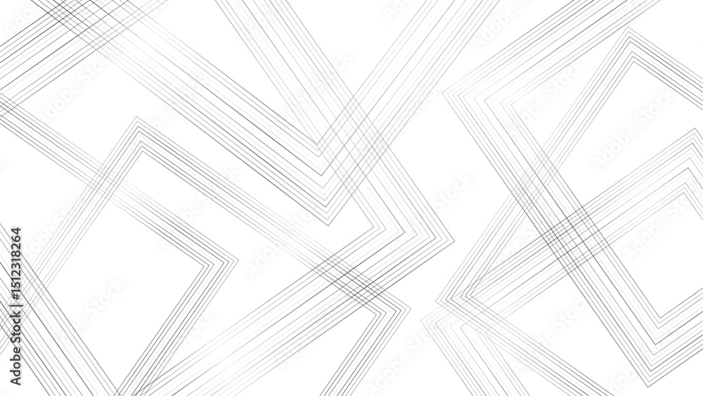Poster vector tech geometric thin diagonal striped line pattern, abstract 3d architecture, vector backgroun