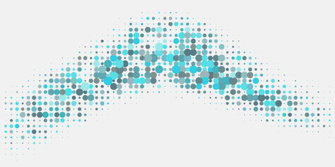vector layout with circle shapes. Blurred decorative design in abstract style with bubbles.