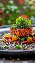 A fusion cooking competition focusing on creating innovative vegan recipes from diverse cultural influences