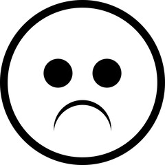 Fototapeta premium Simple Outline Emoticon Icon 