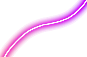 Transparent neon lines futuristic