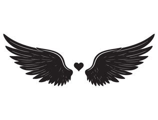 Angle Wing Silhouette