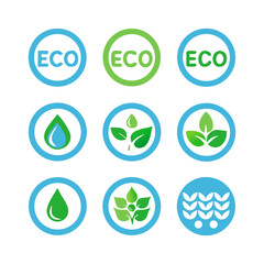 Eco and Nature Icon Set