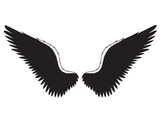 Angle Wing Silhouette