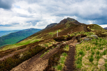 Puy de Peyre Arse from the ridge around the Brèche de Rolland