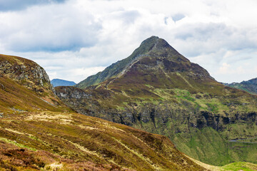 Puy Mary from the ridge around the Brèche de Rolland