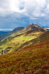 Puy de Peyre Arse from the ridge around the Brèche de Rolland