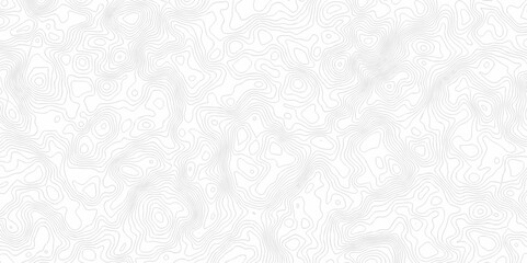 Obraz premium Minimal Lines Topographic contour lines grid map seamless pattern. Geographic mountain relief. Abstract lines background. Contour maps. illustration, Topo contour map design.
