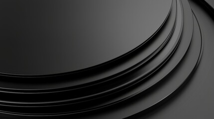 A black and white abstract design.