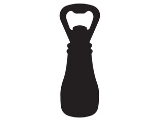 Baby Shower Bottle Opener silhouette
