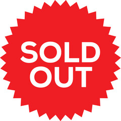 Sold Out red Stamp Seal Vector Template,Sold out stamp PNG,Sold out rubber stamp vector free,