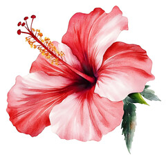 PNG White mistletoe illustration watercolor flowers.