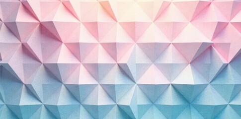 Obraz premium Subtle geometric pattern in calming pastel hues, simple, wallpaper, repeat