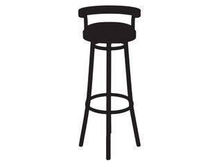 Bar Stool Silhouette