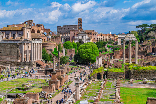 roman forum in rome