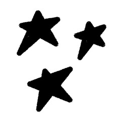 Stars handdrawn icon