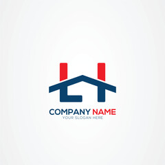 LI or IL Creative Modern Letters Logo Design Element