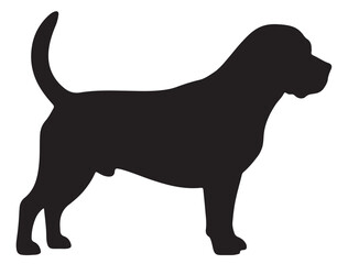 Beagle Dog Silhouette
