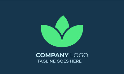 The Flower Logo for Natural and Creative Designs

