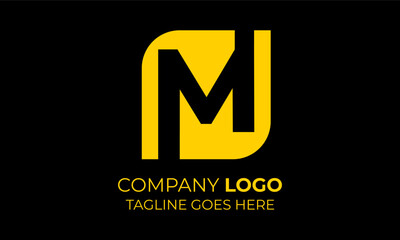 The M Logo Design for Unique Business Identity

