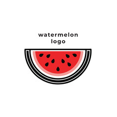watermelon vector illustration