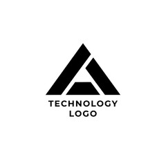minimal technology logo 