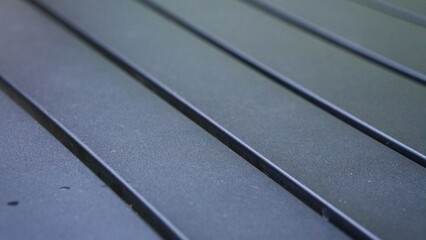 Black slatted wood texture