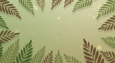 Fern Leaf Background