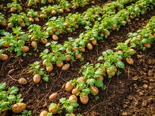 Ready to Dig: Potato Crop Ripe for Picking