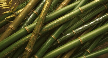 Bamboo Stalk Arrangement