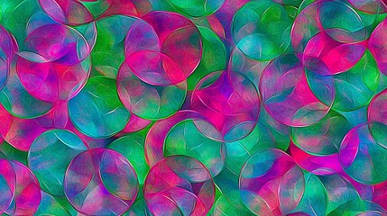 Blurred circular bokeh lights in festive hues spread across a neutral soft canvas for a joyful vibe.