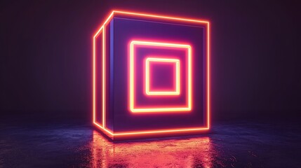 Electric neon gradient lines crossing diagonally on a deep black canvas, delivering a bold and luminous graphic composition