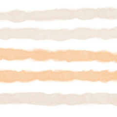 Fototapeta premium Orange Brown Beige Hand Drawn Stripe Line Background Pattern