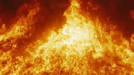 Close-up of fiery flames bursting explosively outward with curling smoke plumes captured in extreme slow motion