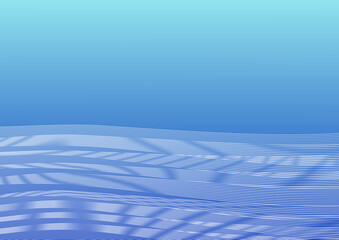 abstract blue background with waves made of lines