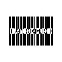 National Barcode Day to celebrate on June 26th. Black and white bar lines with bold text inside on a white background.