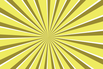 Yellow Color Comic Style Abstract Background
