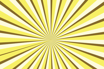 Yellow Color Comic Style Abstract Background