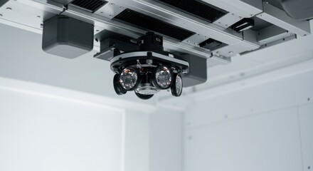 Naklejka premium Surgical Robot Camera with Multiple Lenses