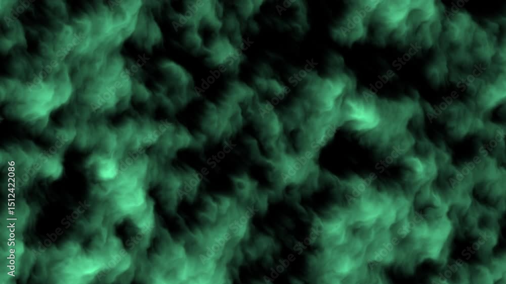 Poster abstract emerald green textured background video for visual effects and compositing