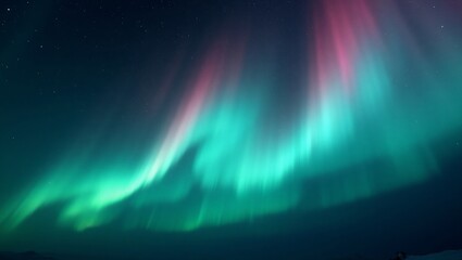 Aurora Borealis Night Sky Lights. (1)