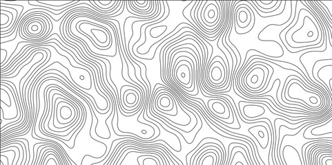 Fototapeta premium Abstract Modern design with White background with topographic wavy pattern design. Geographic abstract grid. Geographic curved, vector illustration. 