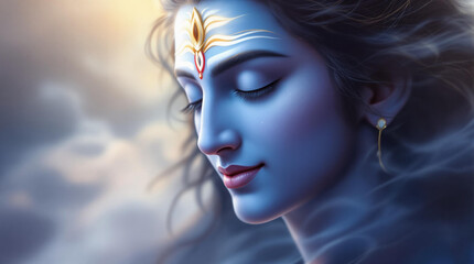 Shiva in Cosmic Meditation