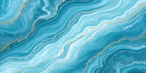 Obraz premium blue abstract background aqua onyx marble texture