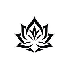 vector illustration of a lotus flower