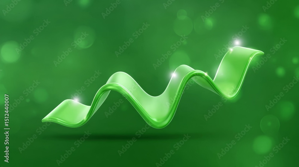 Poster algorithmic forecast of market downturn in hightech industry dynamic visual content digital environm